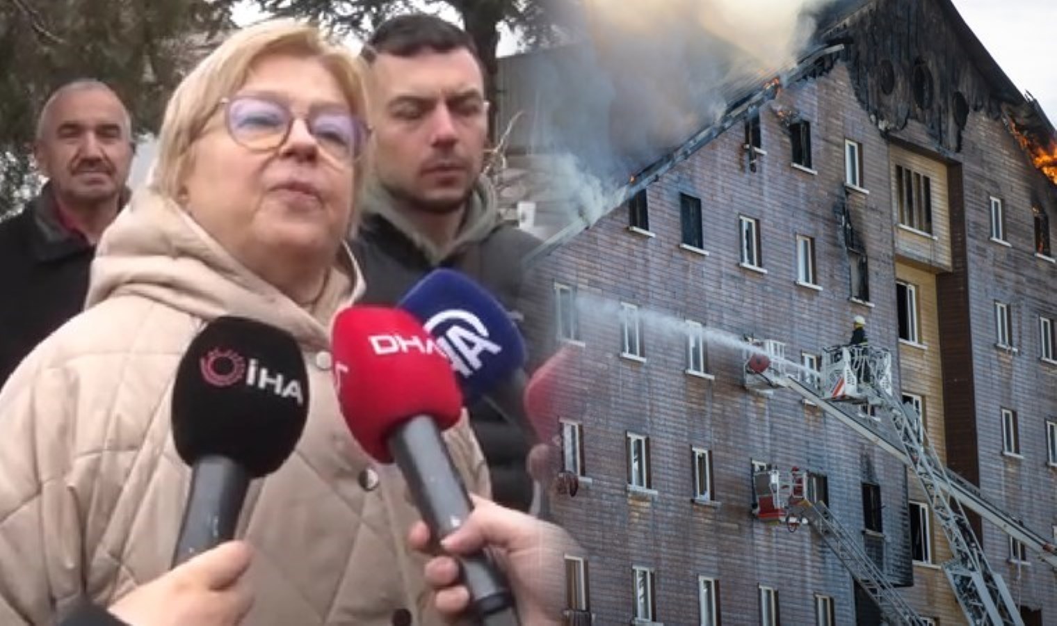 Bolu Kartalkaya’daki yangında kızını ve torununu kaybeden acılı anne konuştu: ‘Bunu görmemeliydim bu yaşta, taptaze filizlerim ölmemeliydi’