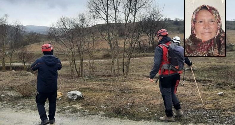 Bolu’da kaybolan yaşlı kadın ölü bulundu!