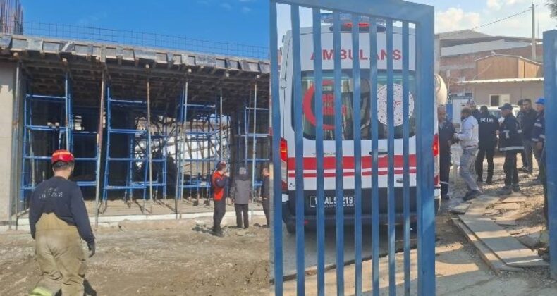 Bursa’da inşaatta beton kalıp patladı… Göçük altında kalan işçiler var!