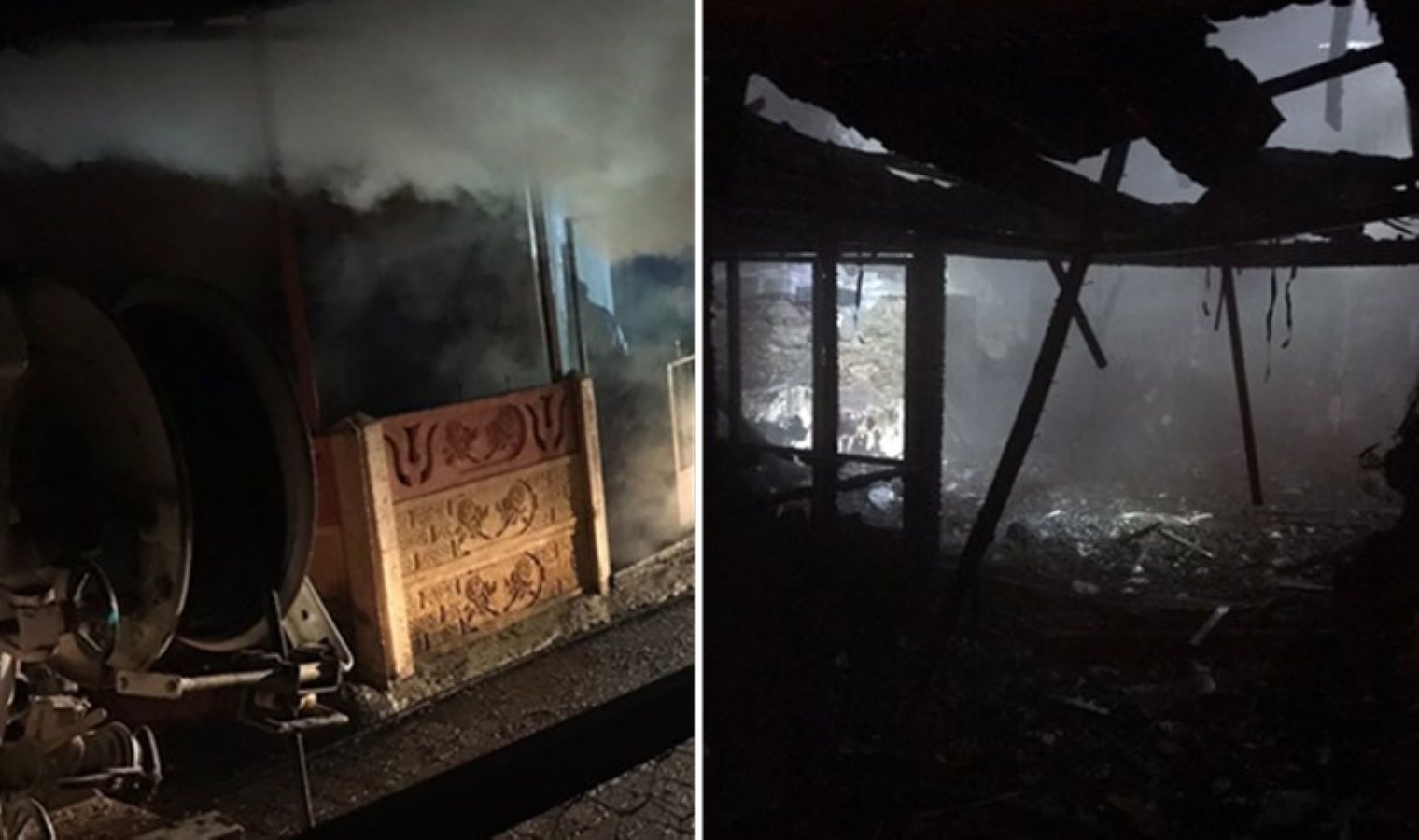 Camiyi kundaklayan şahıs, cemevini yakmaya giderken yakalandı