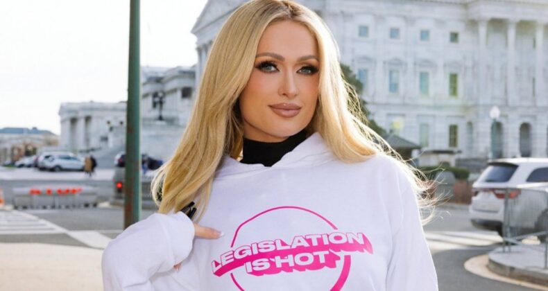 Canlı yayında izledi! Paris Hilton’un Los Angeles’taki evi yandı