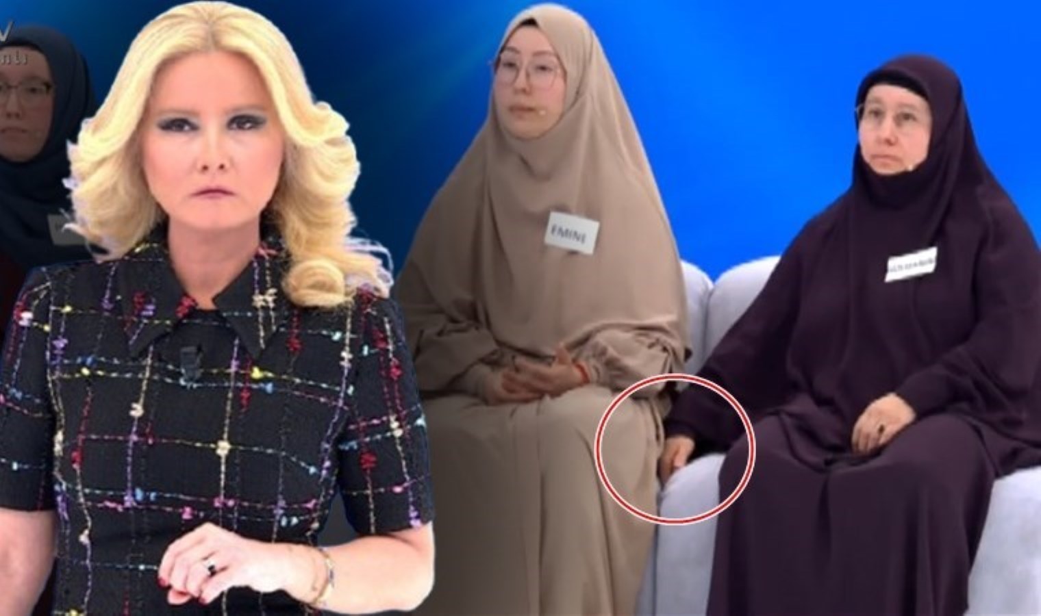 Canlı yayında koltuğun arasına sıkıştırdı: Müge Anlı’ya büyü mü yapıldı?