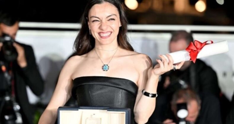 Cannes’da ‘En İyi Kadın Oyuncu’ seçilmişti… Merve Dizdar şövalye ilan edildi!