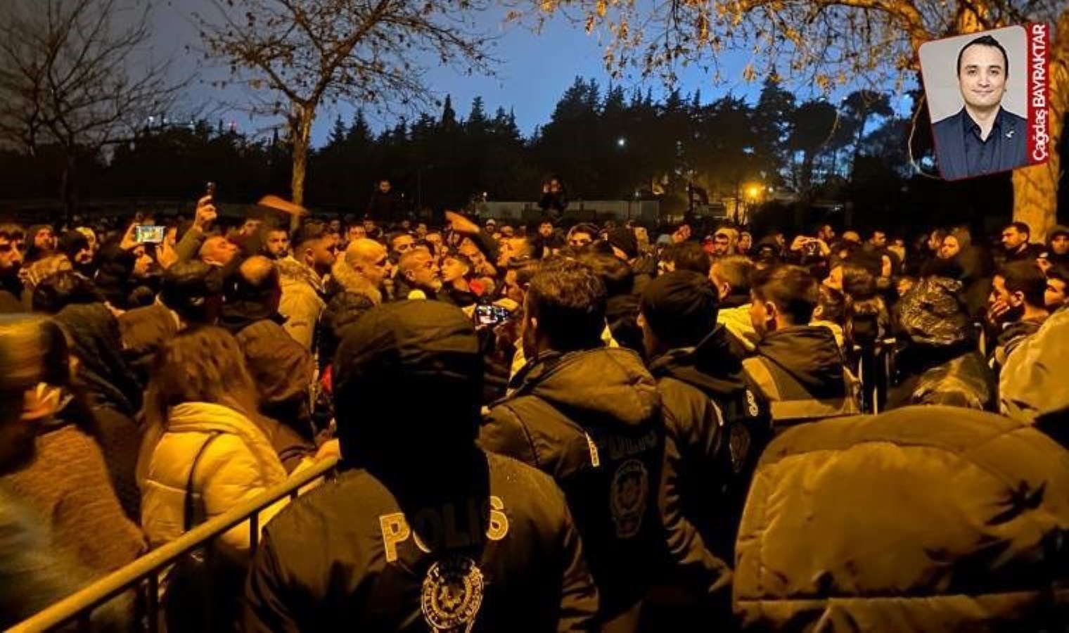 Deprem anmasında gerginlik… Yurttaşların yürümesine izin verilmedi