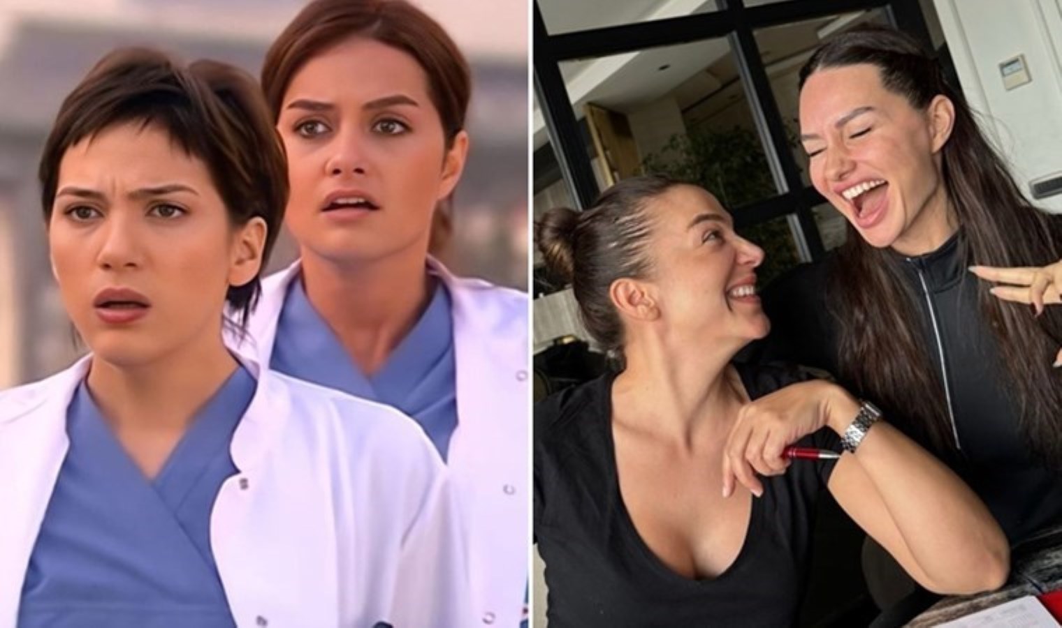 Doktorlar’ın Ela ve Zenan’ı yıllar sonra buluştu! Yasemin Özilhan ile Melike Güner’den  duygulandıran paylaşım