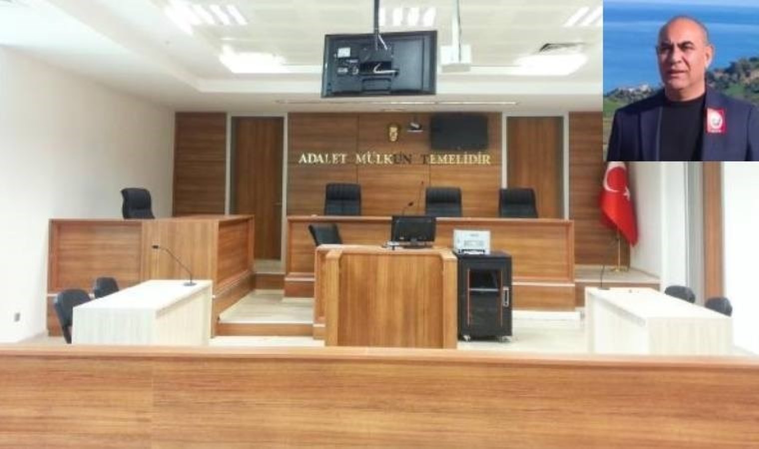 Duruşma salonunda kalp krizi geçiren katip kurtarılamadı!