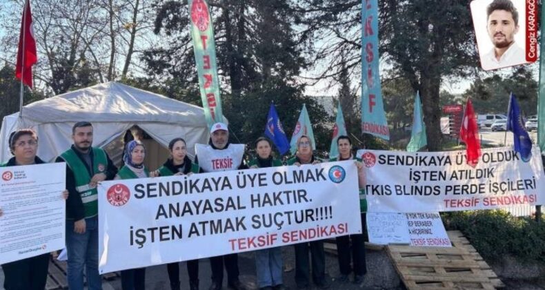 Düşük ücret ve sendikal hakları için direnen işçilere ‘yetki itirazı’ engeli: