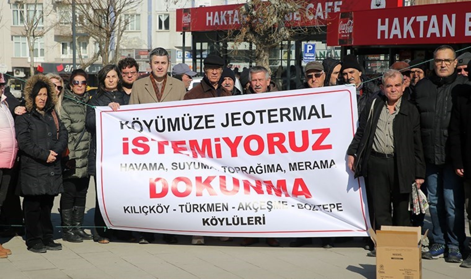 Edirne’de köylülerden ‘jeotermal kuyu’ eylemi: 400 itiraz dilekçesi verildi