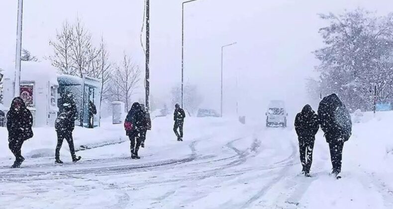 Elazığ’da eğitime 1 gün ara verildi