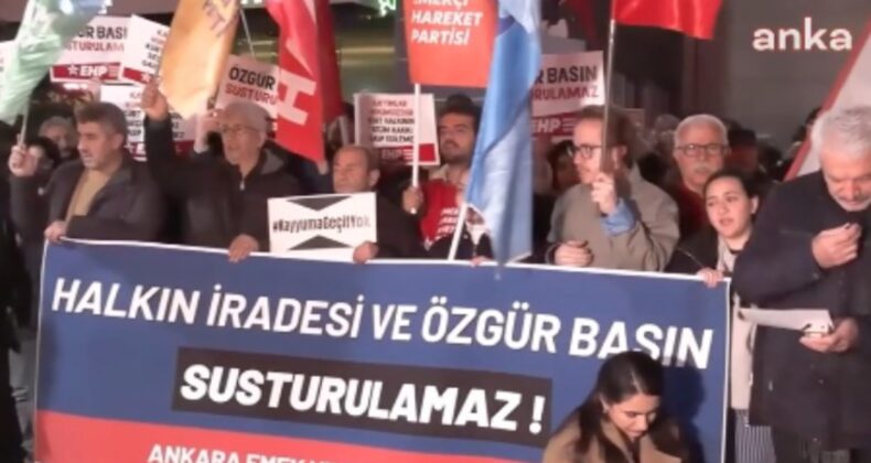 Emek ve Demokrasi Güçleri: ” Halkların iradesi gasp edilemez, özgür basın susturulamaz”