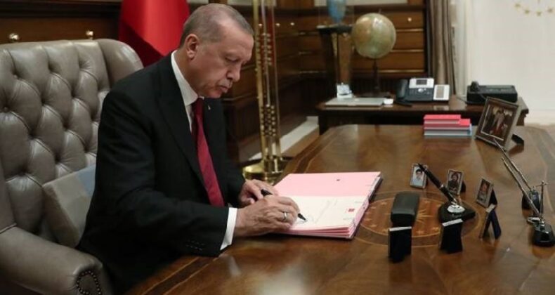 Erdoğan’ın kararı Resmi Gazete’de… Çok sayıda ismi görevden aldı!