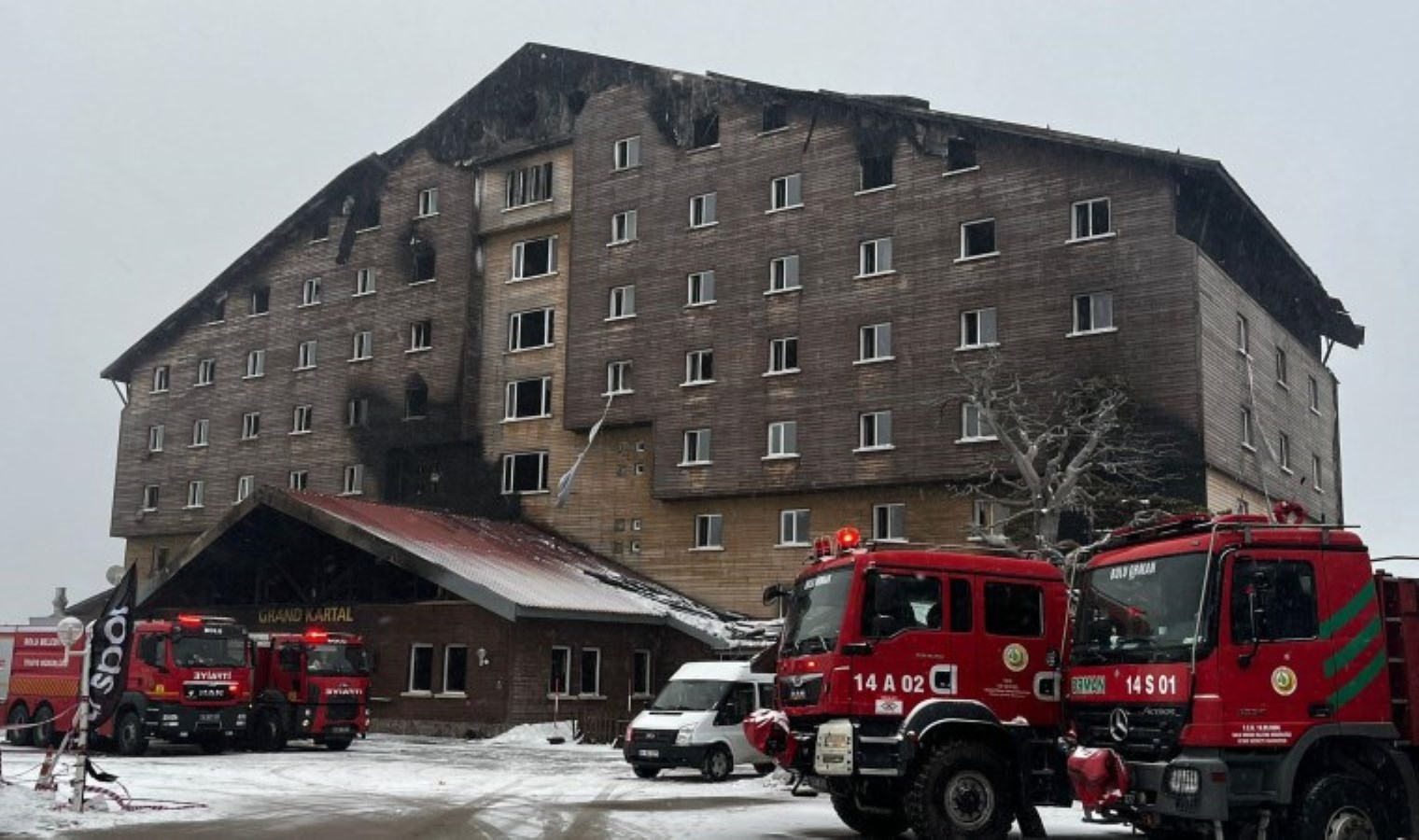Felaketin ardından Kartalkaya’da sis ve sessizlik hakim