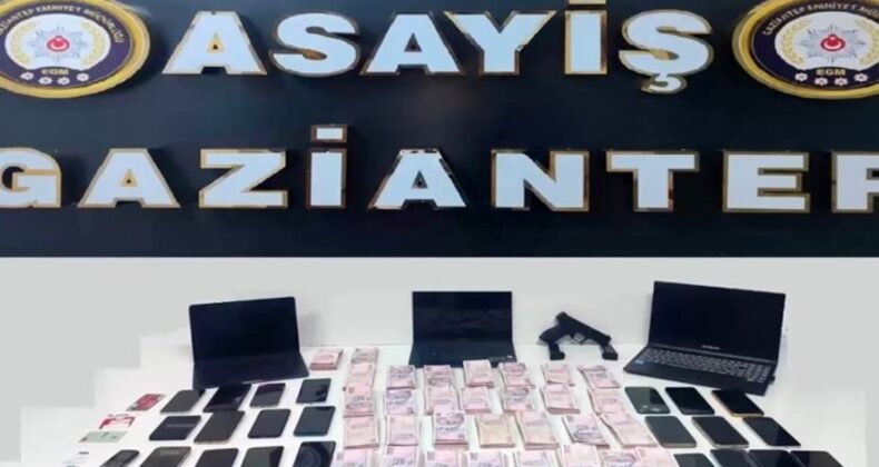 Gaziantep’te sahte ‘internet sitesi’ dolandırıcılarına operasyon: 10 tutuklama