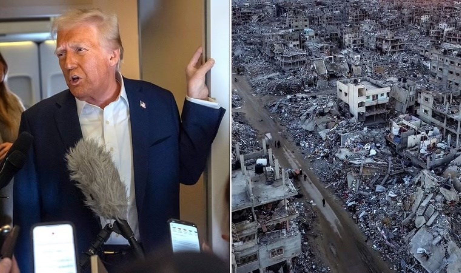 Gazze Şeridi’ni, ‘gayrimenkul’ olarak niteledi: ‘ABD ona sahip olacak’