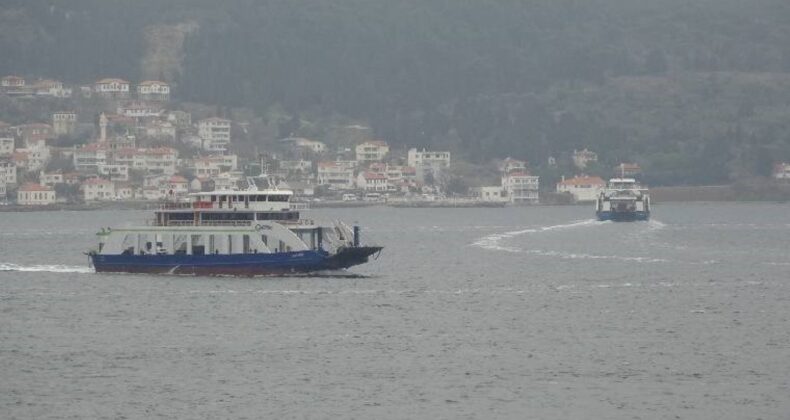 Gökçeada’ya tüm feribot seferleri iptal edildi!