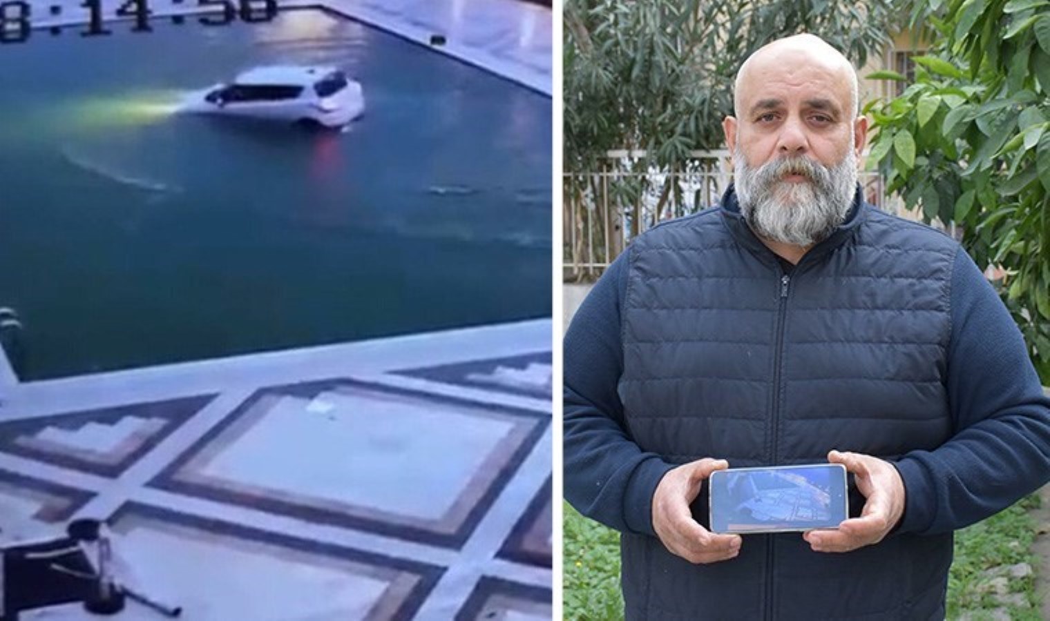 İş insanı, aracıyla otelin havuzuna düştü: ‘En korktuğum şey, az daha başıma geliyordu’