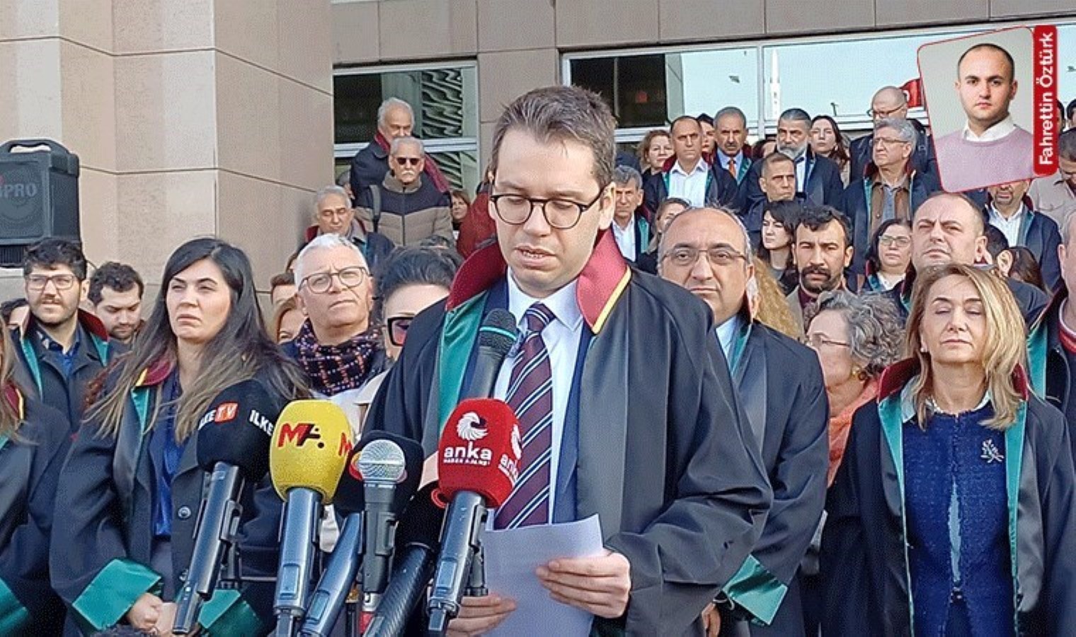 İstanbul Barosu’ndan Fırat Epözdemir eylemi: ‘Mesele hukuk dışıdır’