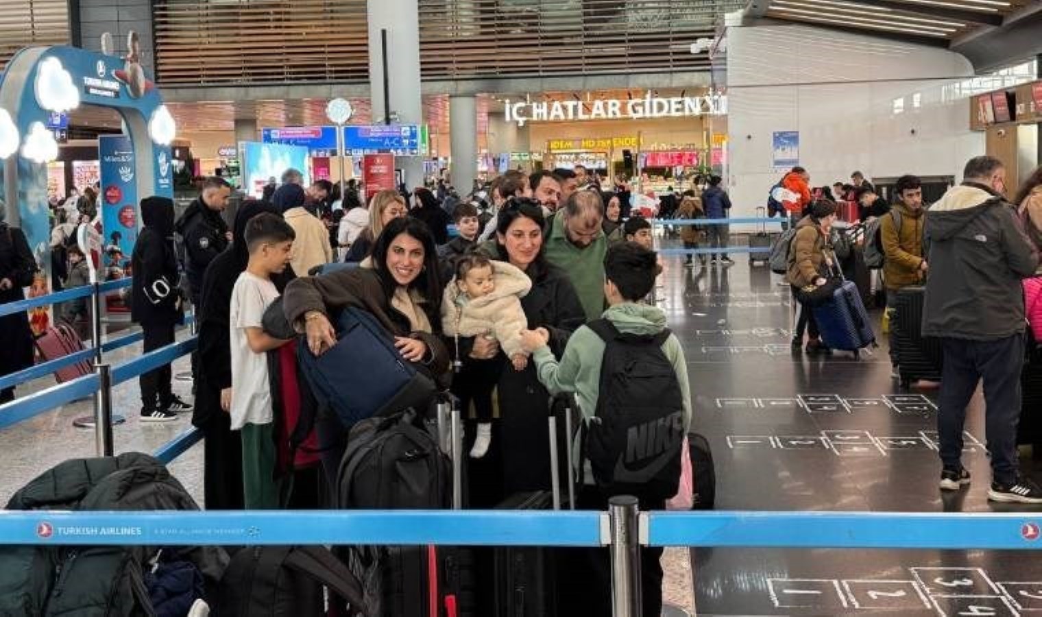 İstanbul Havalimanı’nda yarıyıl tatili yoğunluğu!