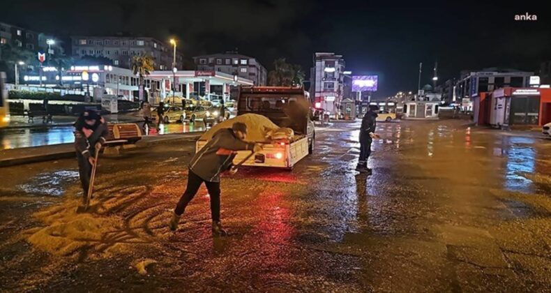 İstanbul’da kar mesaisi: İBB ekipleri sabaha kadar çalıştı