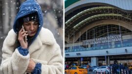 İstanbul’da kar yağışı başladı: Sabiha Gökçen Havalimanı alarma geçti