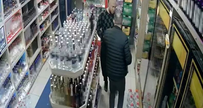 İstanbul’daki ‘selam verme’ cinayetinin yeni görüntüleri ortaya çıktı: Tekel bayisinde karşılaşmışlar!