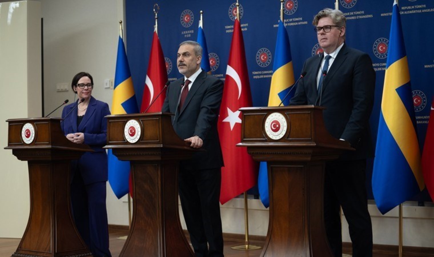 İsveç Dışişleri Bakanı Stenergard: YPG, PYD ve FETÖ’ye destek vermeyeceğiz