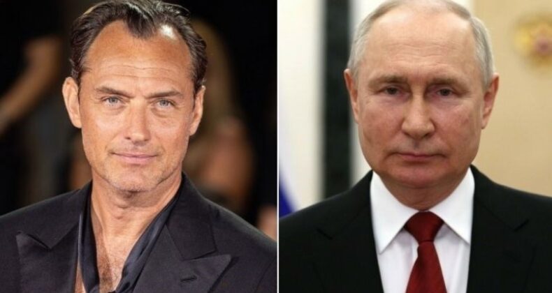 Jude Law, yeni filminde Vladimir Putin’i canlandıracak