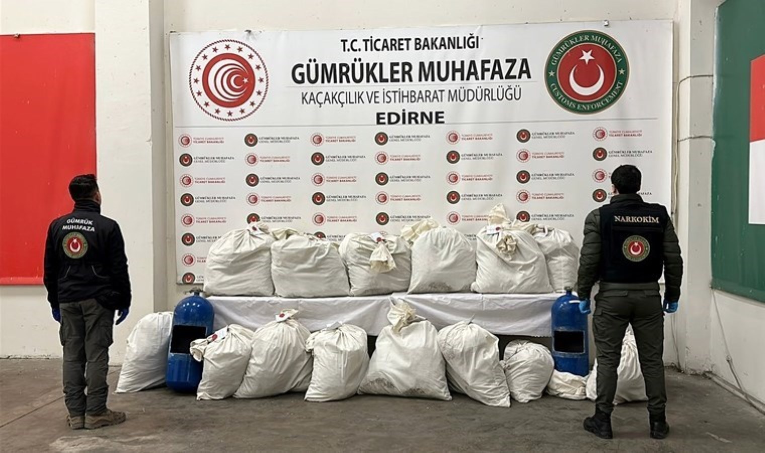 Kapıkule Sınır Kapısı’nda 217 kilo uyuşturucu ele geçirildi