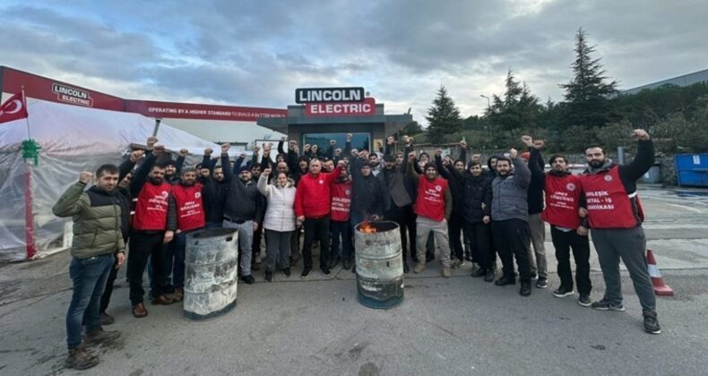 Kaynak Tekniği işçileri 6 gündür grevde: ‘Emeğimizin karşılığını istiyoruz’