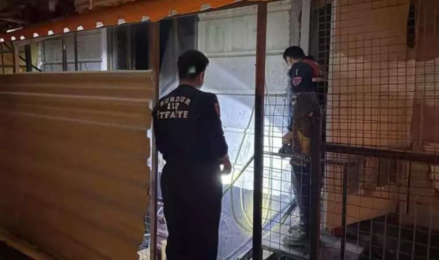 Kızartma makinesindeki yağdan yangın çıktı!