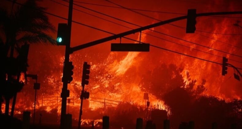 Los Angeles’ta yeni yangın: Rüzgarlar nedeniyle hızla yayıldı