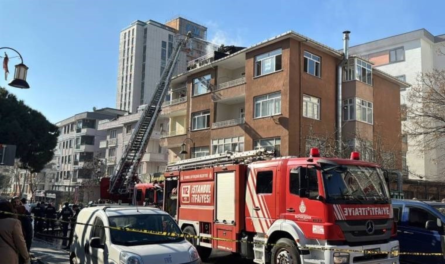 Maltepe’de yangın: 1 kişi hayatını kaybetti