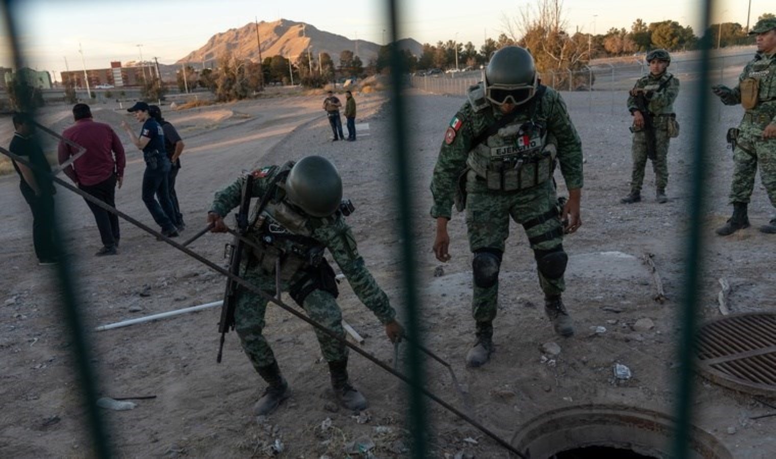 Meksika-ABD arasında yumuşama: Askerler devriye gezmeye başladı