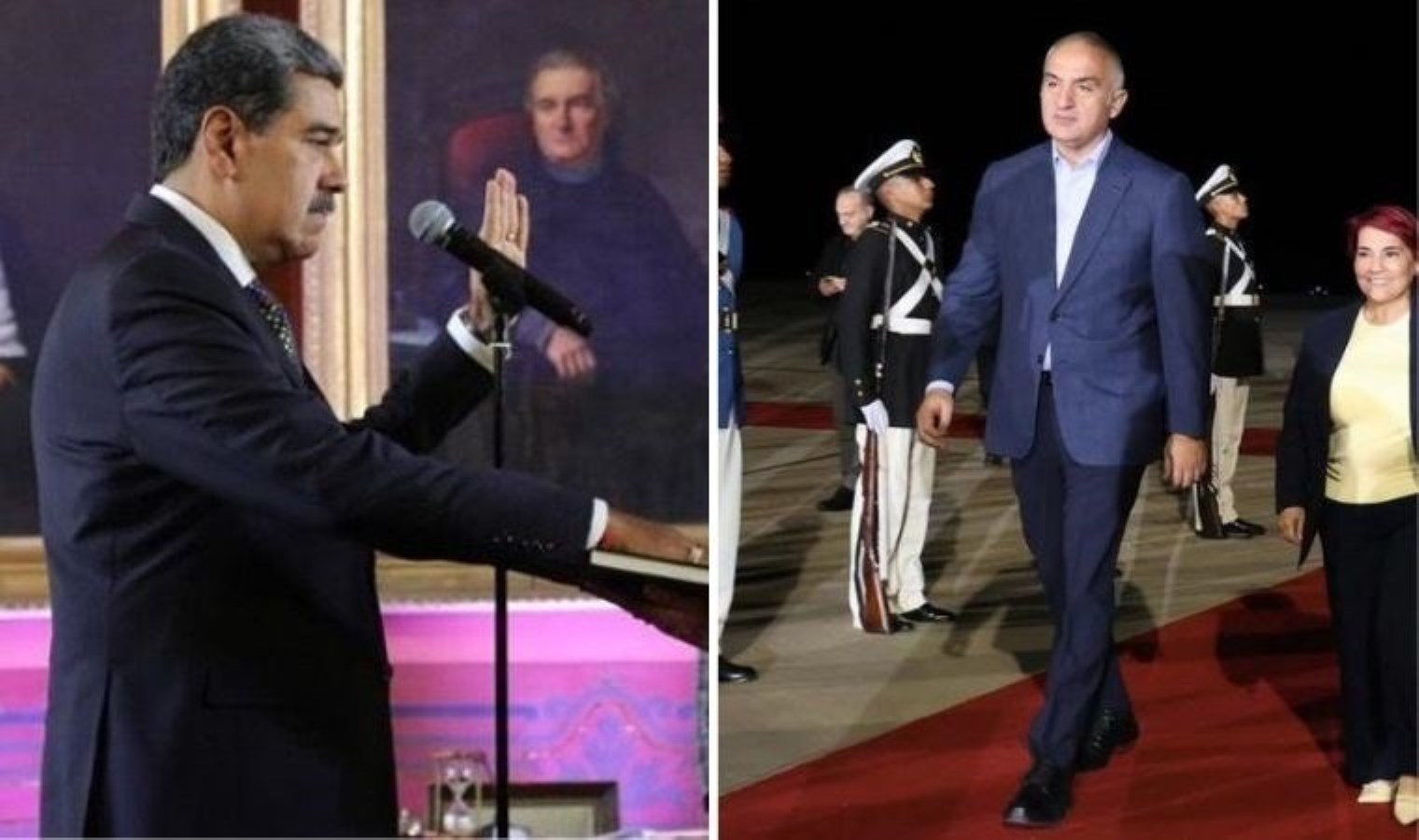 Nicolas Maduro’nun yemin töreni: Türkiye’yi temsilen Kültür ve Turizm Bakanı Mehmet Nuri Ersoy katıldı