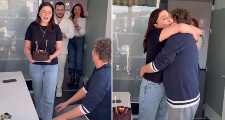 Nurgül Yeşilçay sevgilisi Necati Kocabay’ın doğum gününü kutladı