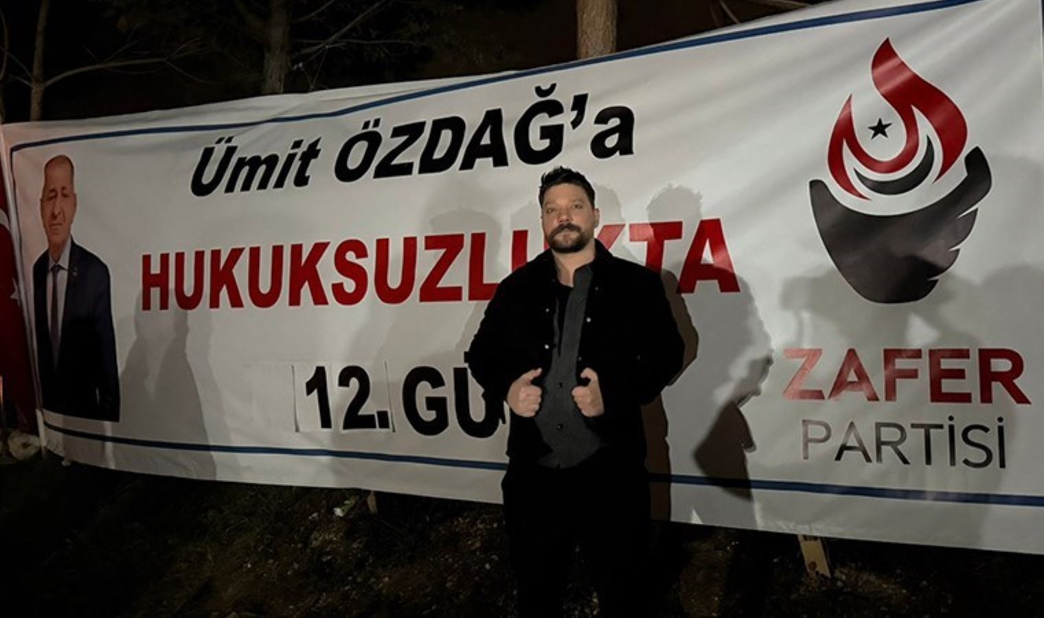 Oğuzhan Uğur’dan Ümit Özdağ’a destek: Silivri Cezaevi önüne gitti