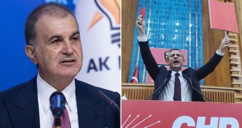 Ömer Çelik’ten Özgür Özel’e ‘kırmızı kart’ yanıtı: ‘Yan hakemlerin gösterme hakkı yok’