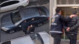 Otomobiliyle ters yöne girdi ‘polisim’ diyerek tehdit etti!