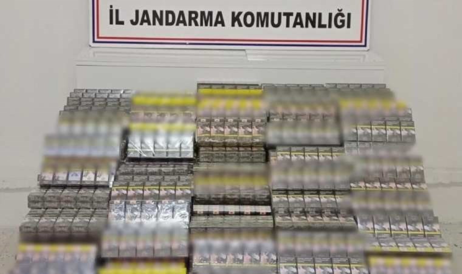 Piyasa değeri 1 milyon… Kaçak malzeme ele geçirildi