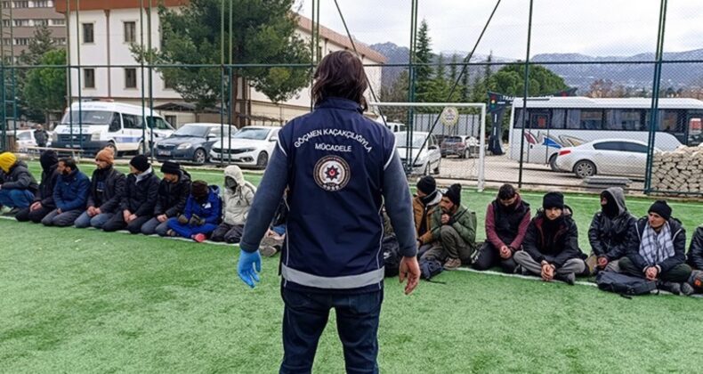 Polis ekipleri fark etti: Amasya’da kaçak göçmen taşıyan TIR şoförü tutuklandı