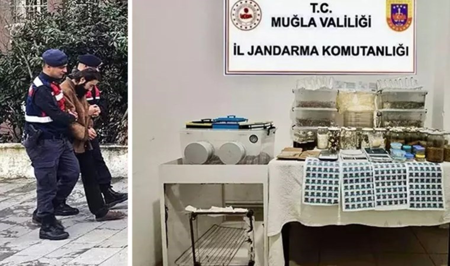 ‘Profesör’ lakaplı Ahmet Furkan Usalan’ın evine uyuşturucu baskını: Tutuklandı