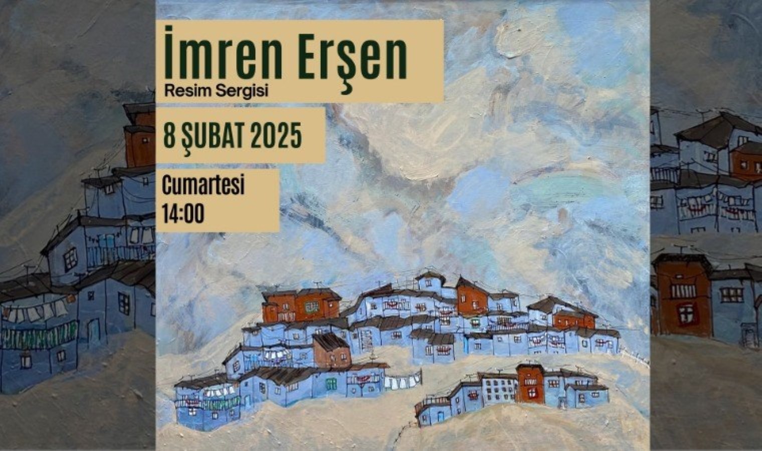 Renklerin ardında bir yolculuk: İmren Erşen Resim Sergisi açılıyor
