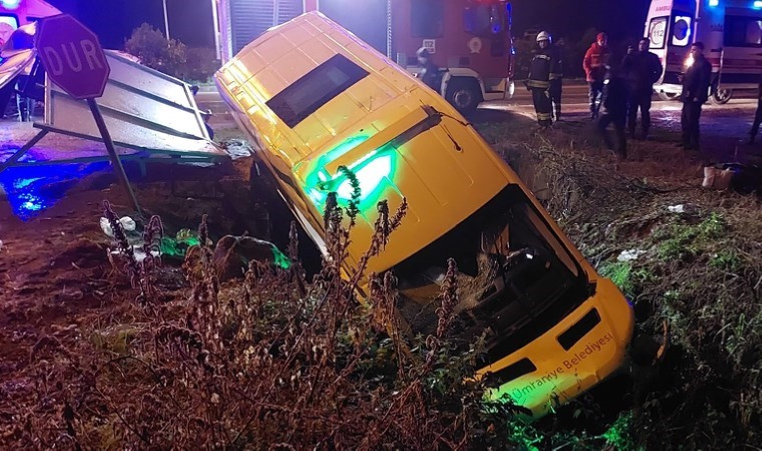 Samsun’da ‘cenaze aracı’ kazası: 17 yaşındaki çocuk kurtarılamadı