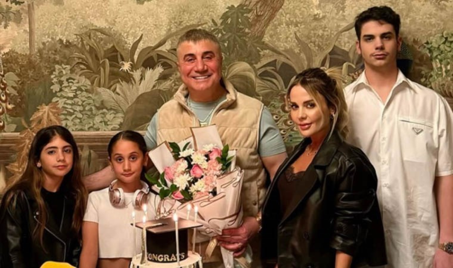 Sedat Peker Uluslararası İlişkiler Bölümü’nden Üniversite mezunu oldu