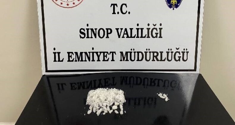 Sinop’ta uyuşturucu operasyonu: 1 şüpheli tutuklandı!