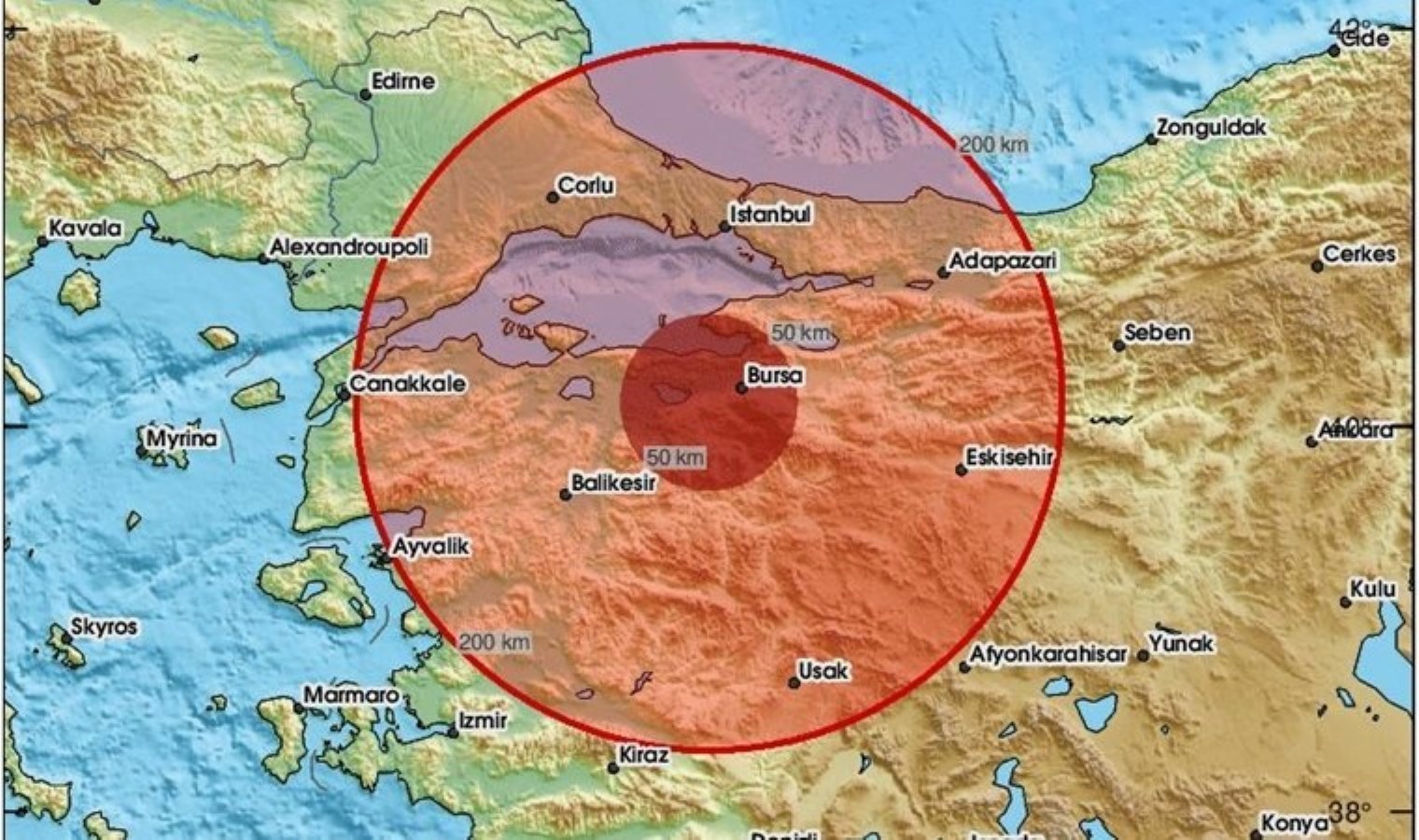 Son dakika deprem… AFAD duyurdu: Bursa’da deprem!