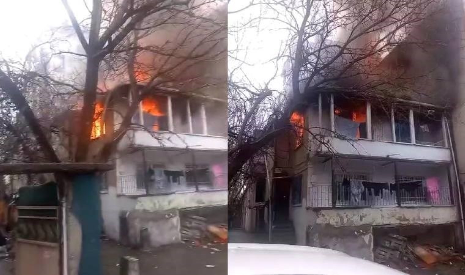 Son dakika… İstanbul’da iki katlı binada yangın: Mahsur kalanlar var