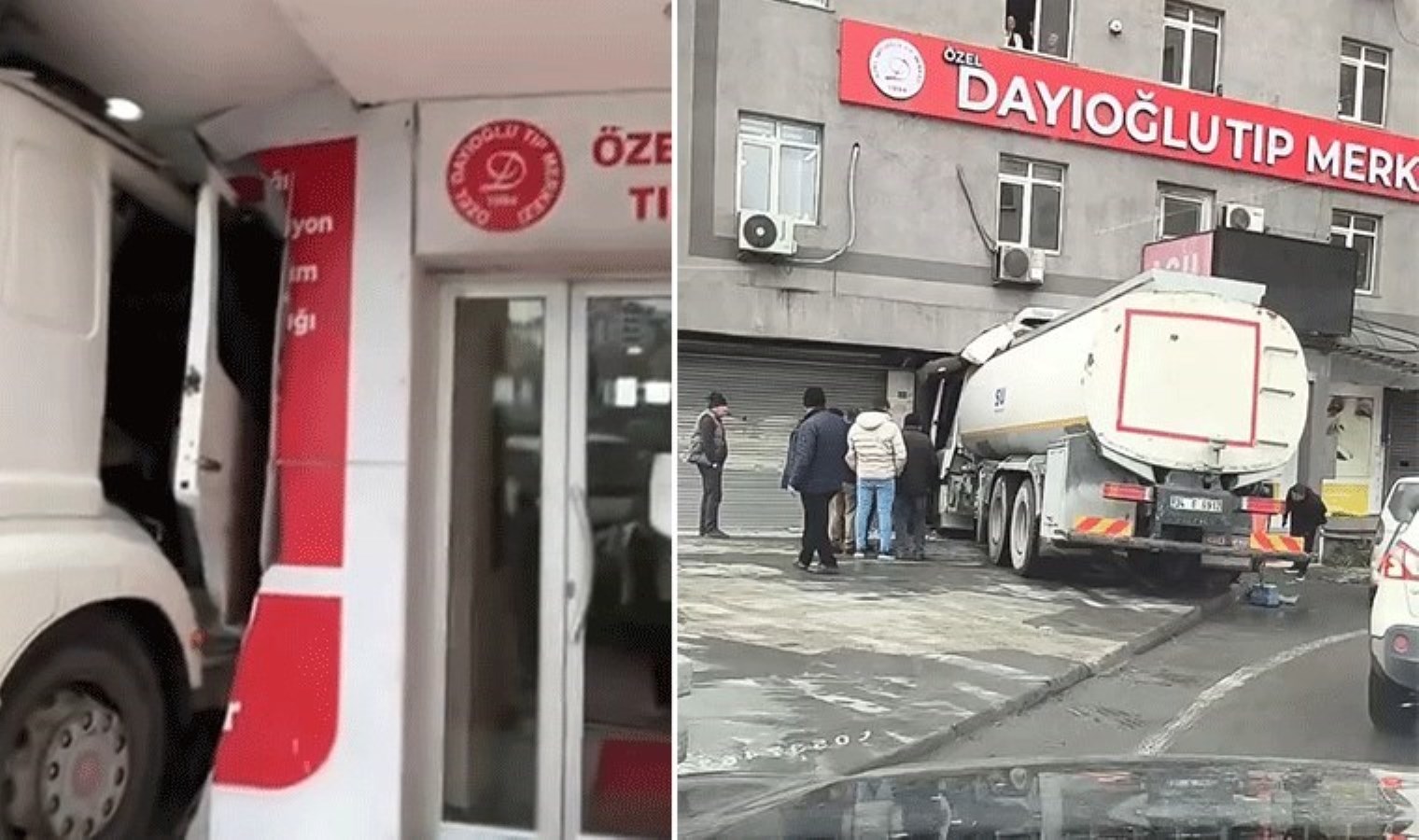 Son Dakika… İstanbul’da su tankeri, tıp merkezine daldı!