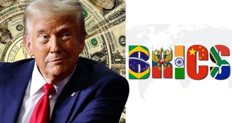 Trump, doların yerini alacak bir adım atılması halinde BRICS’e tarife uygulanacağını açıkladı