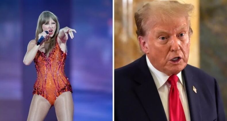 Trump’tan, Taylor Swift’e gönderme: ‘Stadyumdan yuhalanarak çıkarıldı’